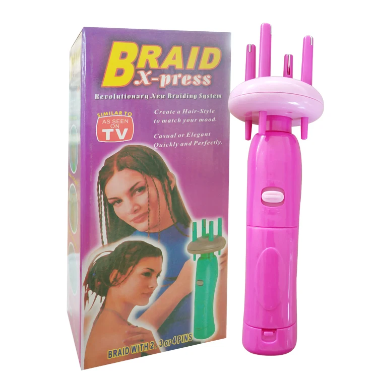 4 pins braider private label braiding hair
