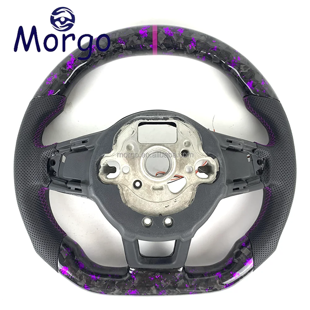 Car accessories for Golf MK7/7.5 GTI R Volkswagen car model customized carbon fiber steering wheel 2013 2014 2015 2016 2017-2020