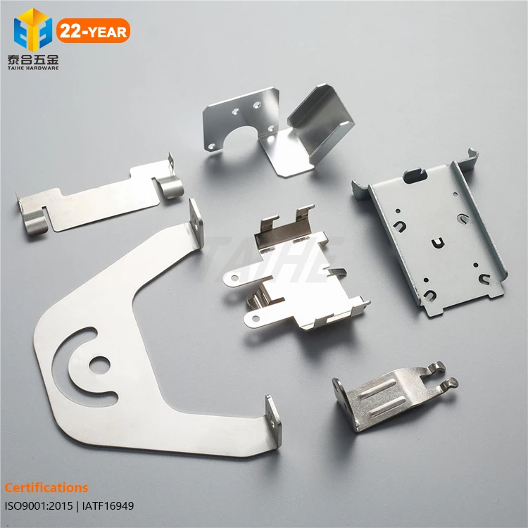 Custom Precision Stamping Stainless Steel Sheet Metal Leaf Spring Mount Plate