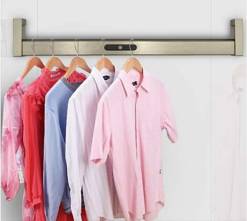 2023 Newest  eco- efficient and safe led motion sensor cabinet light DC 12V  hanger rod led strip light