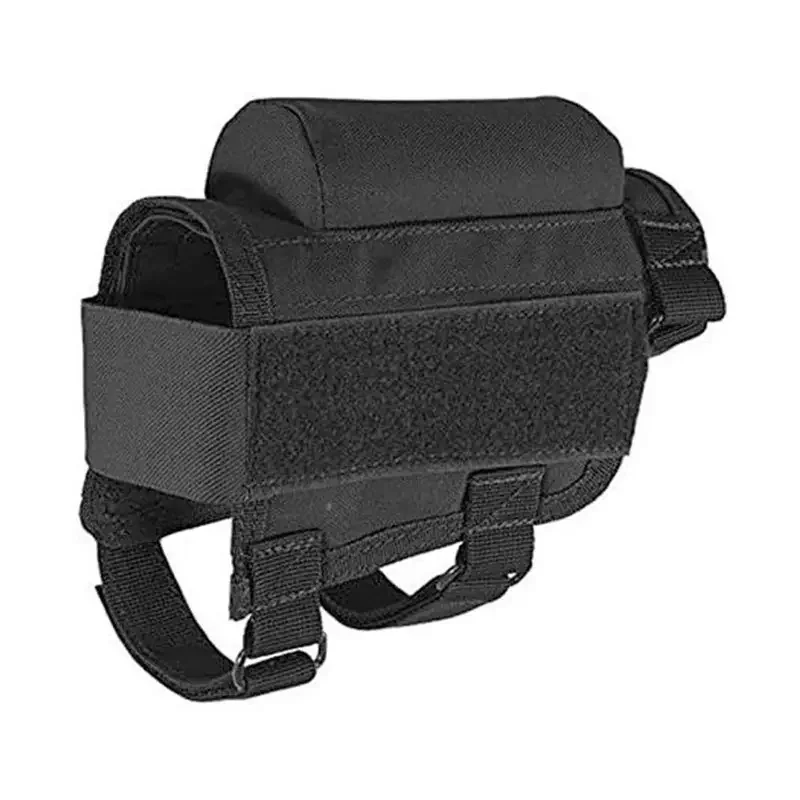 Hunting Shooting Tactical Cheek Rest Pad Ammo Pouch with 7 Shells Holder