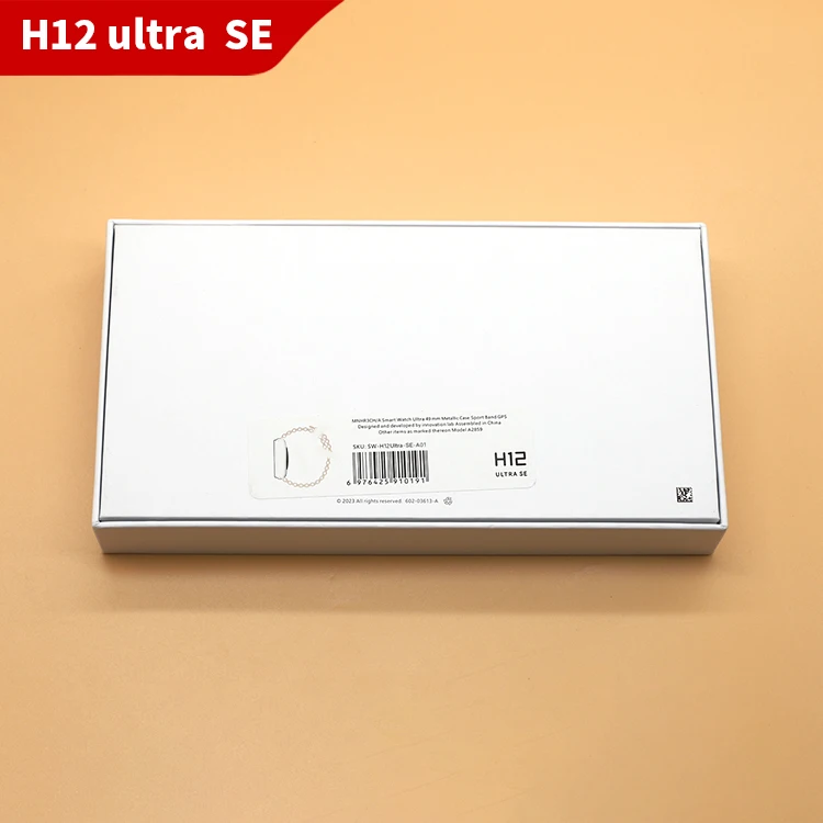 New 2023 hello watch 3 H12 ultra SE Smartwatch Series 8 9 Original S8 Pro 49Mm H12 Ultra Smart Watch