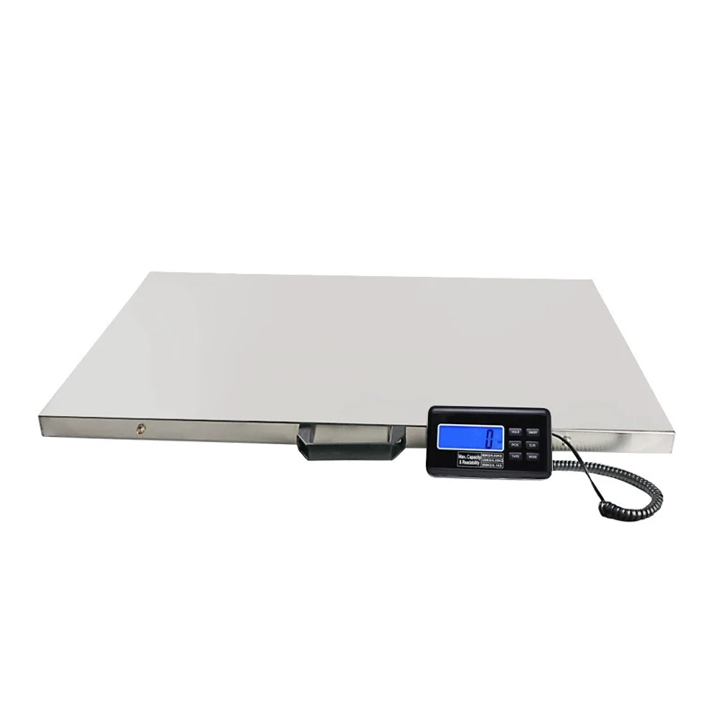 Household Stainless Steel Platform Scale Express Postal Livestock Scale 500kg Weighing Digital Pet Scale