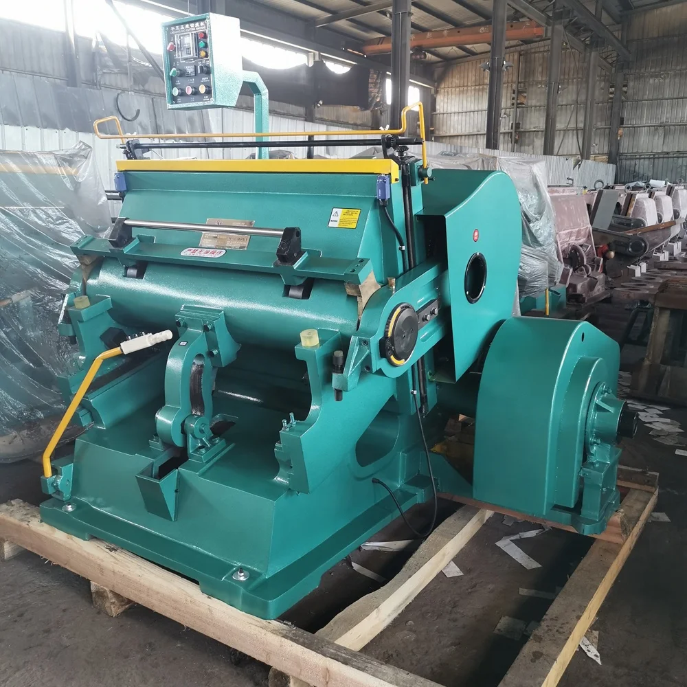 Manual Carton paper creasing and folding machine takeaway box pizza paper creasing machine