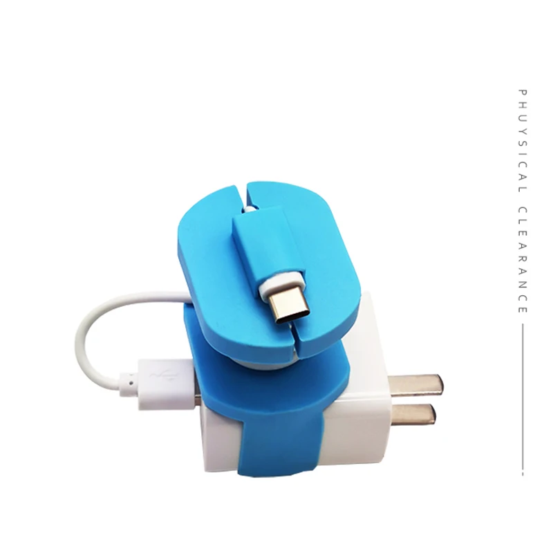 2022 New Protection Fixed Silicone Cover Charger Cover Power Adapter Organizer For Charging Cable Management Holder
