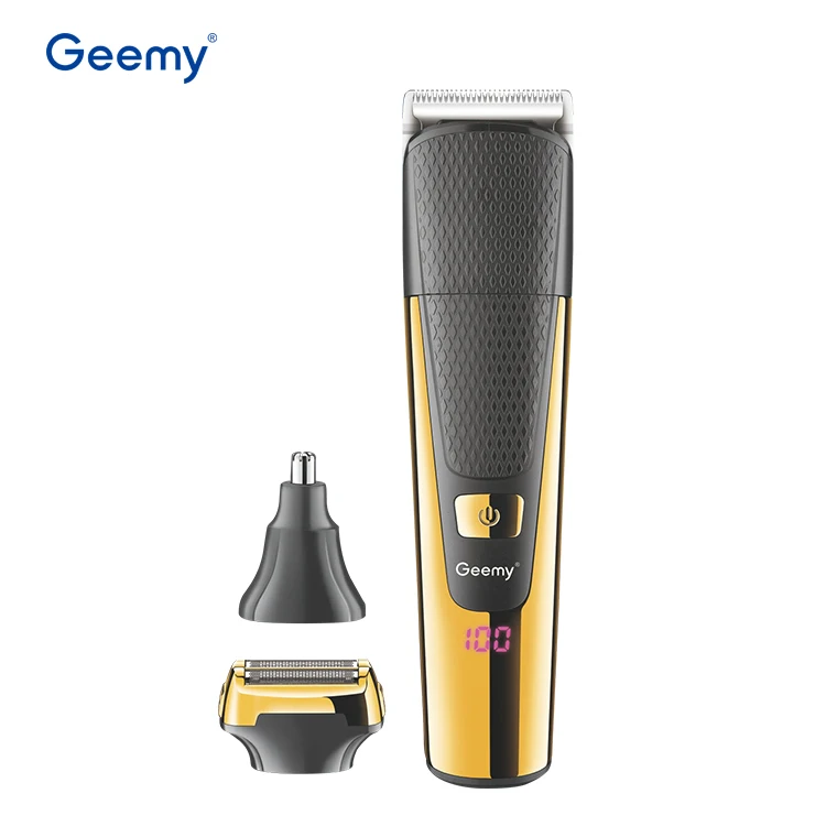GM6596 Hair Trimmer Set Electric Nose Beard Hair Trimmer Shaver 4 in 1 Grooming Suit For man