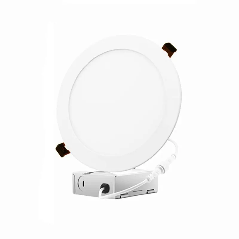 Ultra thin indoor lighting super bright  6w 9w 13w 14w 23w round square recessed  panel light led
