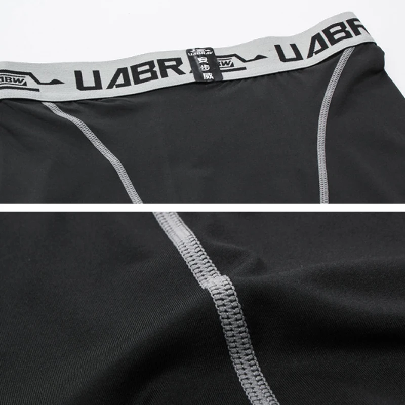 
High Elastic Leggings Fitness Shorts Mens Quick Dry Spandex Running Custom Compression Shorts 