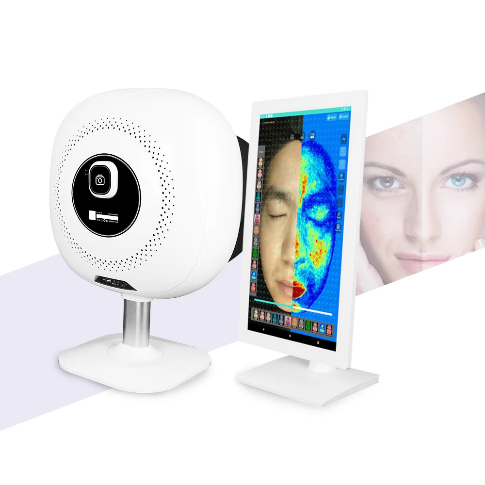 2024 professional 3d facial scanner magic mirror skin analyzer machine for body face analyzer