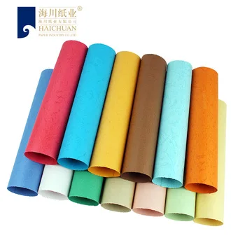 High Quality Best Seller Luxury Printing Leather Grain Paper Board for Binding Cover