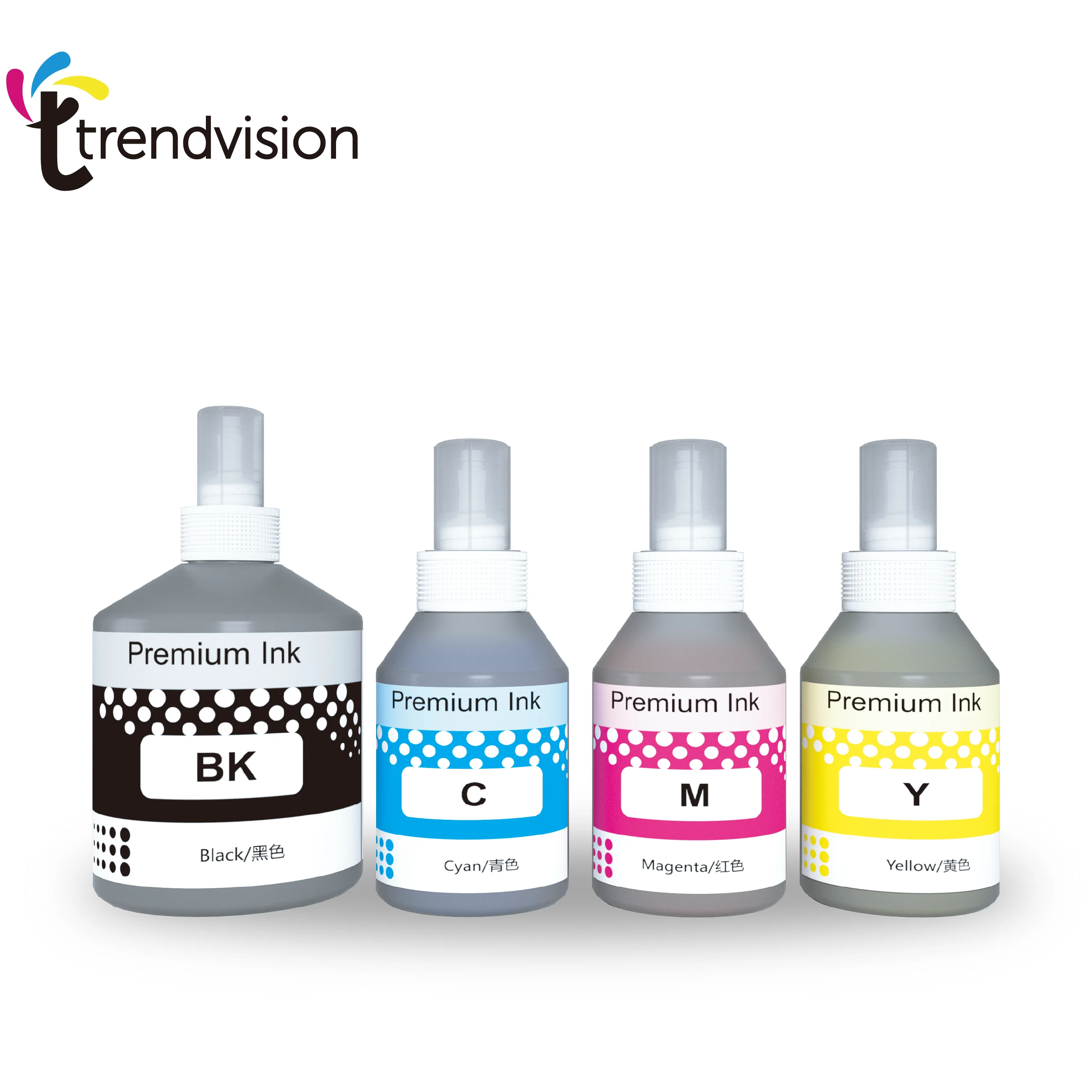 BTD60BK Trendvision Compatible Bottle Water Based Refil inkjet ink tinta for BRO T SERIES B PIGMENT  ink