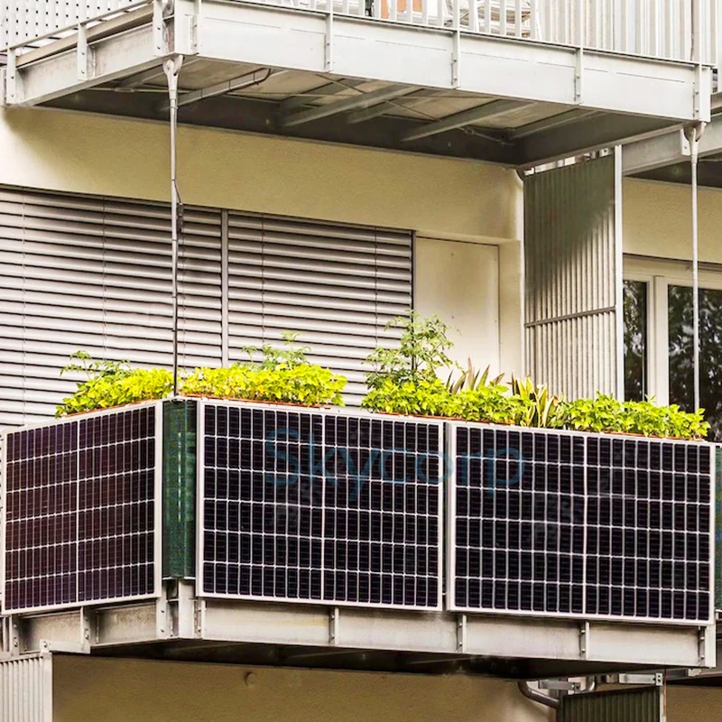 Balkonkraftwerk Solar Energy Panels Mounting System 600w 800w Balcony On Grid Solar Generator Power Plant Photovoltaic System
