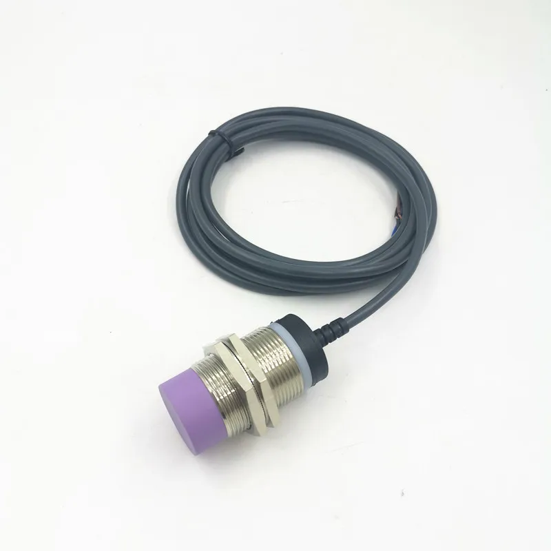 1KHZ M30 Non-flush Proximity Inductive Sensor Switch with 2m cable 10-30V 200mA PNP NPN NO+NC 4 wires  for Industrial Machine