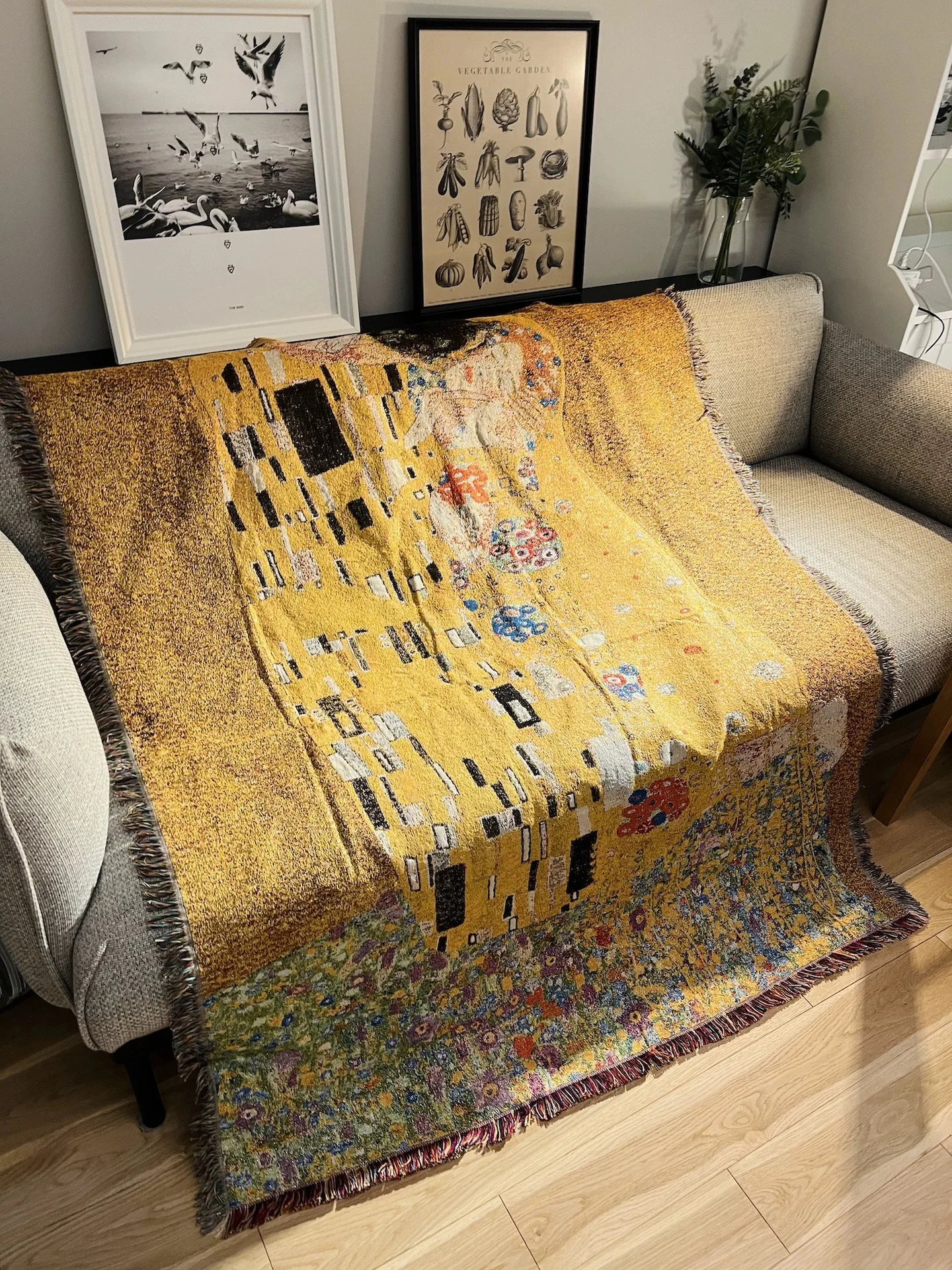 Custom Jacquard Woven Blanket Woven Throw Blanket Bohemian Tapestry Wholesale For Room Decoration