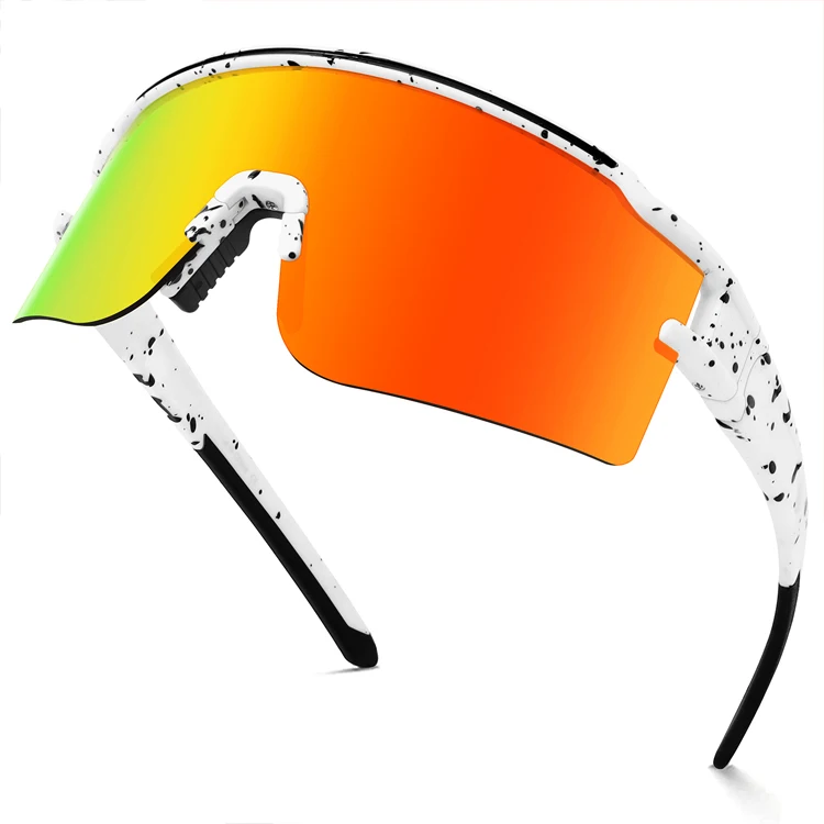 New Fashion Men Cycling UV400 Custom Sun Glasses Large Golf Ball Glasses Sunglasses Cycling Bicycle Polarized