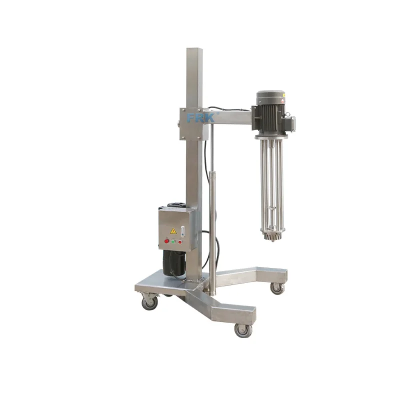 
Industrial Small Food Cosmetic Emulsifier Homogenizer High Shear Mixer 