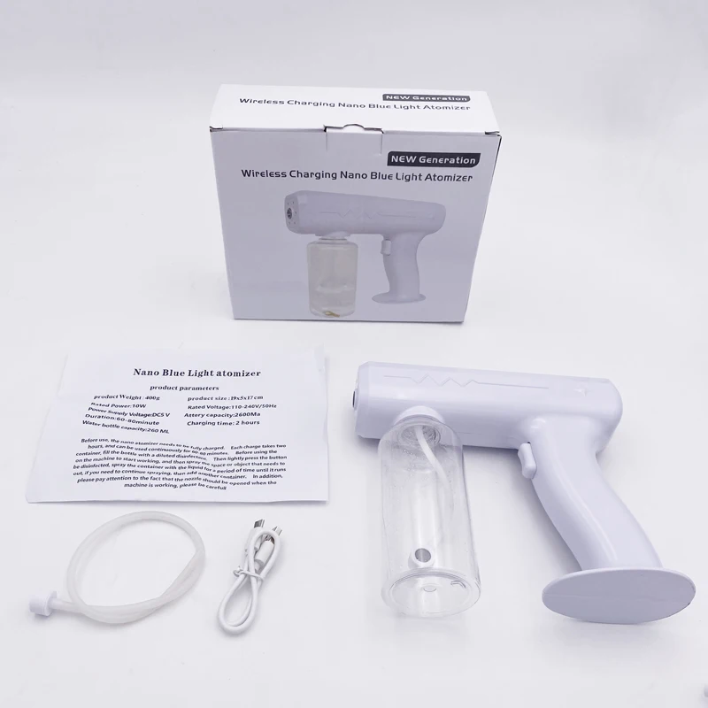 
disinfectant sterilization fogger fogging atomizer cordless automatic chemicals sprayer electric portable fog machine 