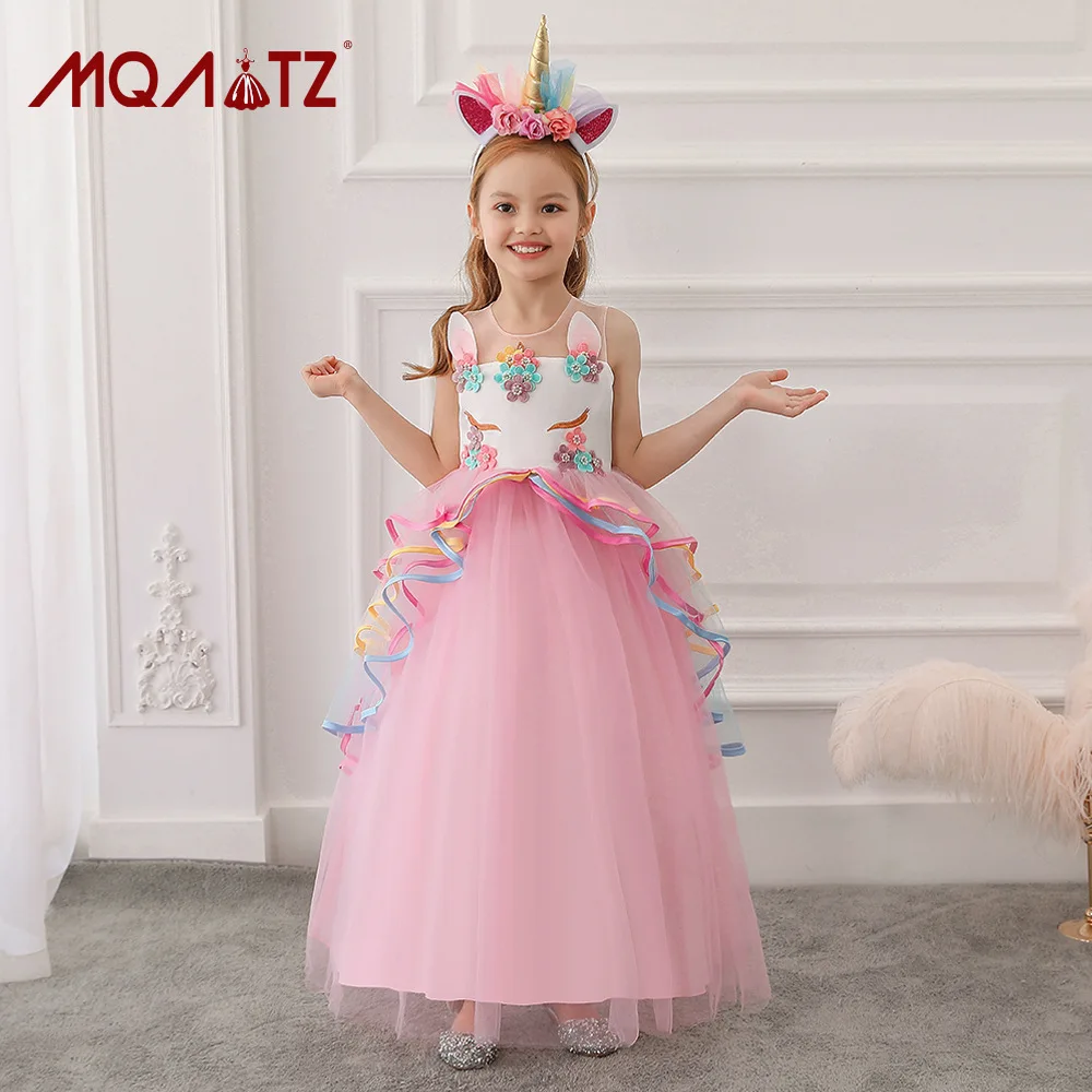World best selling products light up unicorn dress girls unicorn party dresses ladies summer unicorn dresses