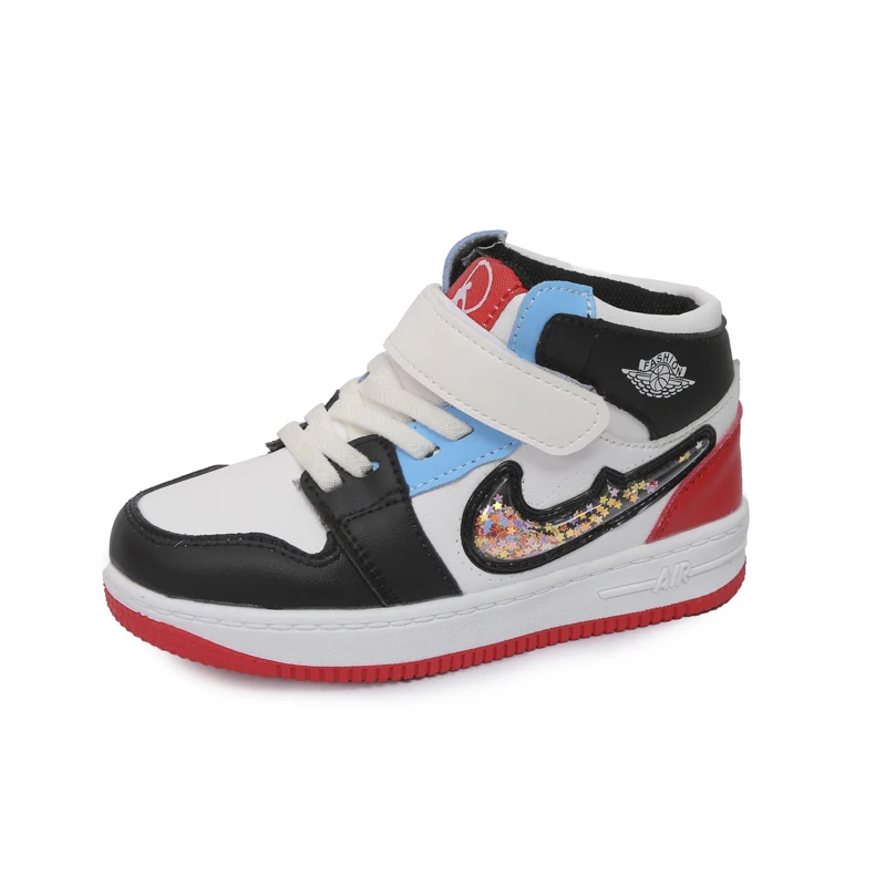 Australian hot sale  autumn custom basketball  high top shoes kids boys athletic sneakers