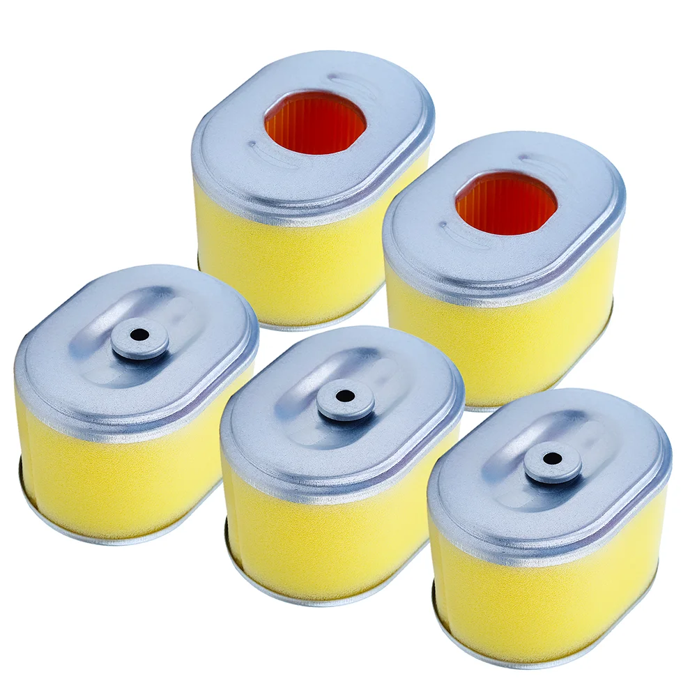 5 Pack Air Filter for Honda GX160 GX200 GX140 GX100 GX110 GX120 ADEFOL With Pre-Filter Professional OEM