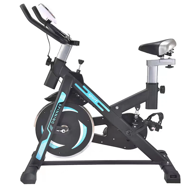 Professional Electronic Watch Adjustable Resistance Easy Installation Silent Exercise Bike