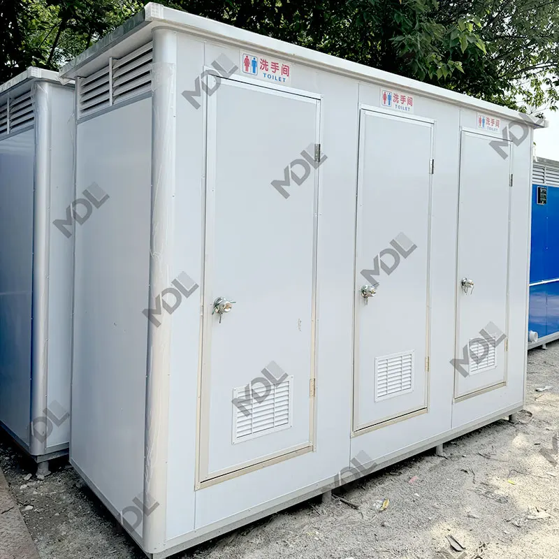 Лидер продаж энергосберегающие Портативные водонепроницаемые огнеупорные модульные наружные мобильные туалеты и Душ