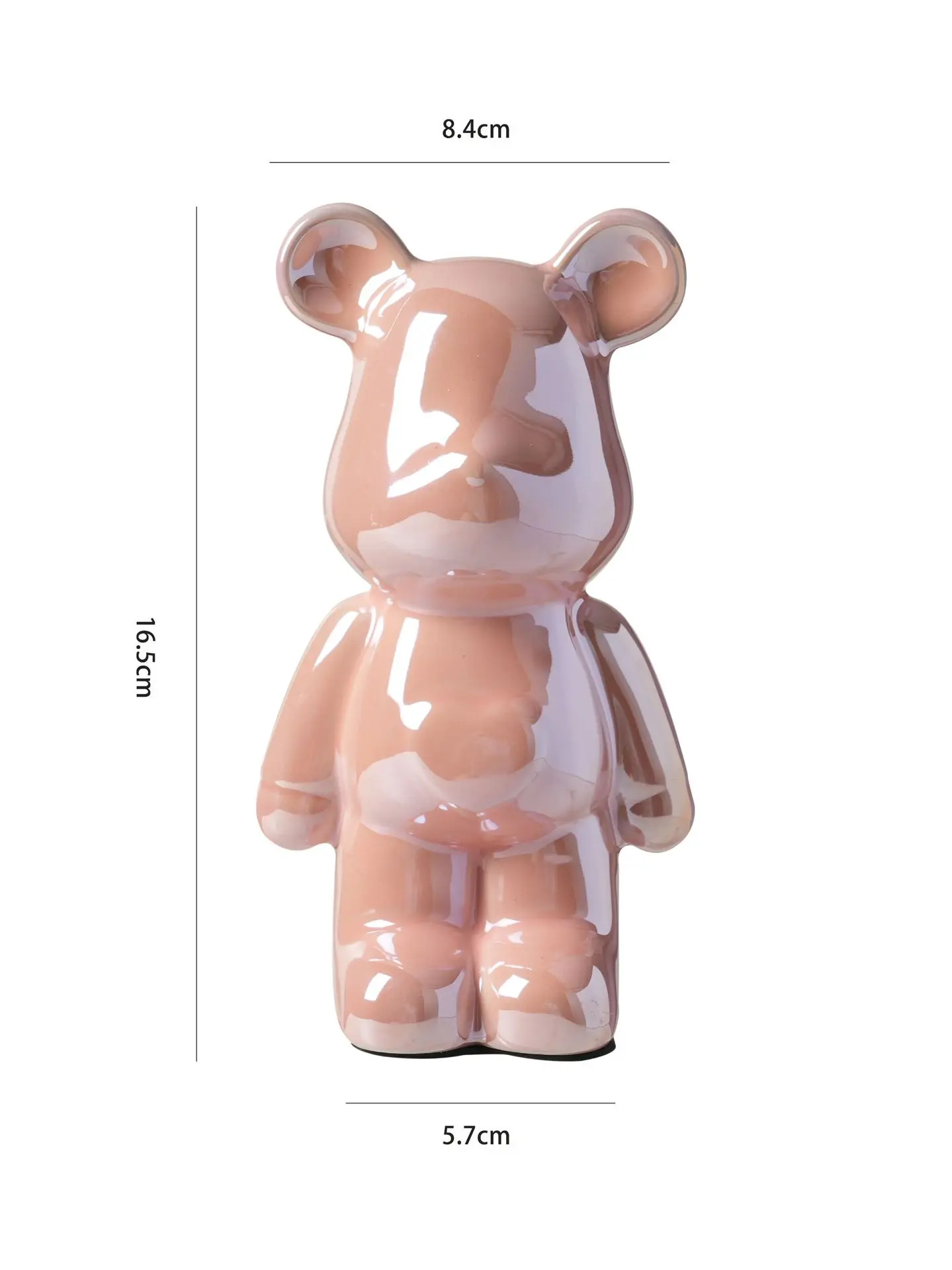 Small Bear Coin Bank Customize Cute Animal Money Bank Large Ceramic Kids Piggy Bank Money Safe Box
