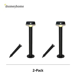 [2 Units Packed] Modern Style Low Voltage Energy SavingOutdoor Durable Yard LED Landscape Lamp Decorative Garden Lights