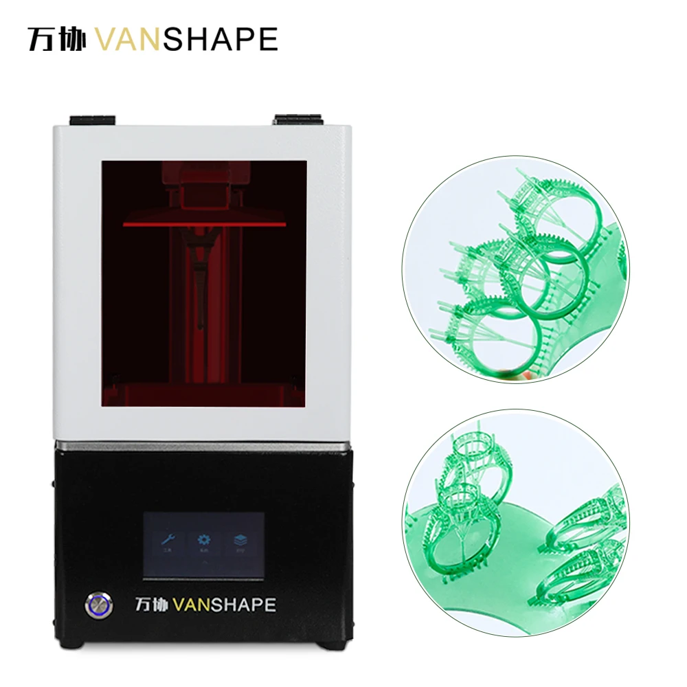 Vanshape High Resolution LCD 3D Printer For Jewelry Design Photosensitive Resin 3D Printer