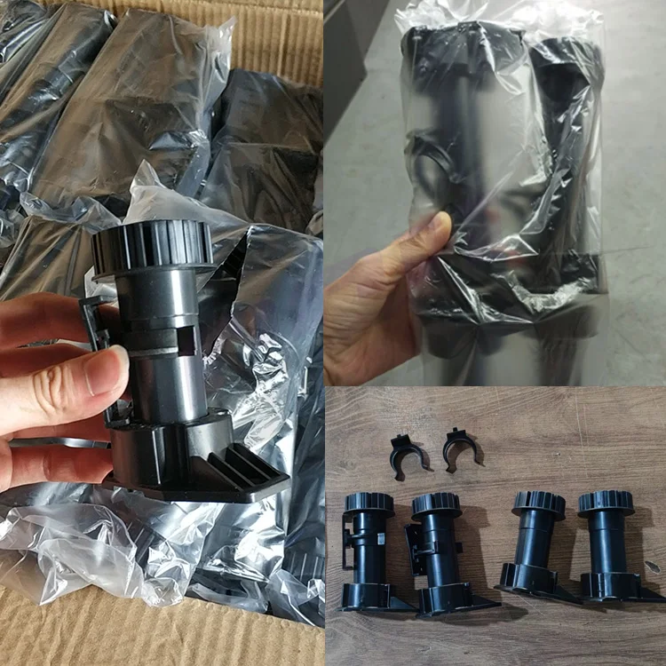 Kitchen cabinet Baseboard Levelling feet adjustable Plinth legs Plastic adjustable height legs for kitchen cabinet skirting