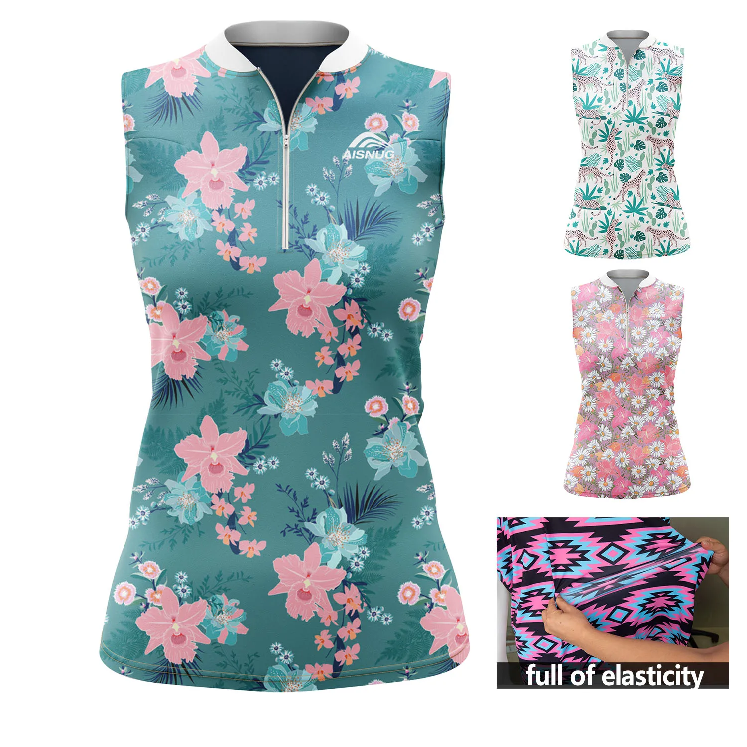 manufacturer custom fashionable girls apparel ladies golf clothes women