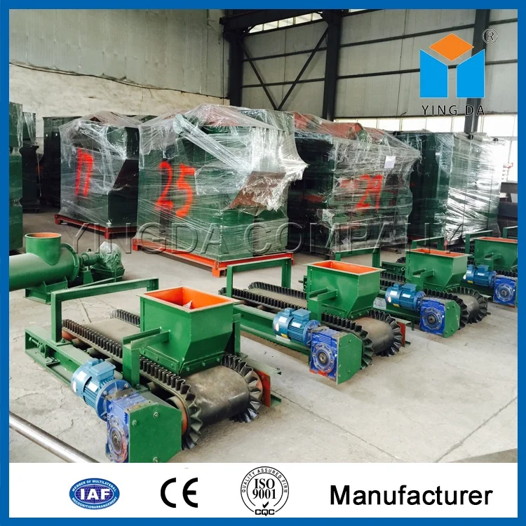 Scale conveyor belt weigh feeder under the silo