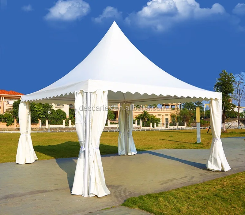 4x4M White Heavy Duty Aluminum Outdoor Pagoda Tents For Wedding/Party/Festival Events