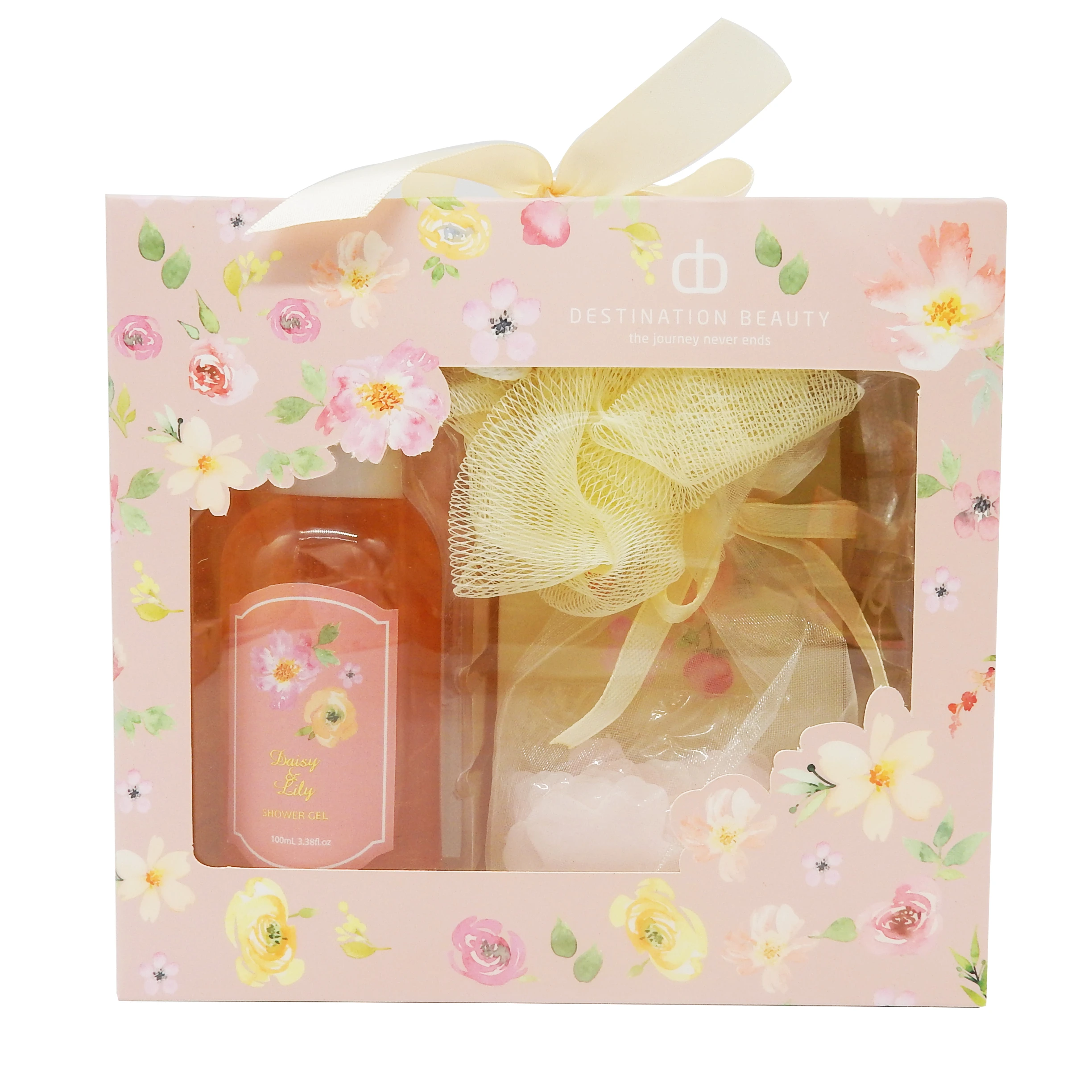 
2021 Best Promotion Sakura Body Care Set Deep Cleansing Skin Dirt Body Perfume 