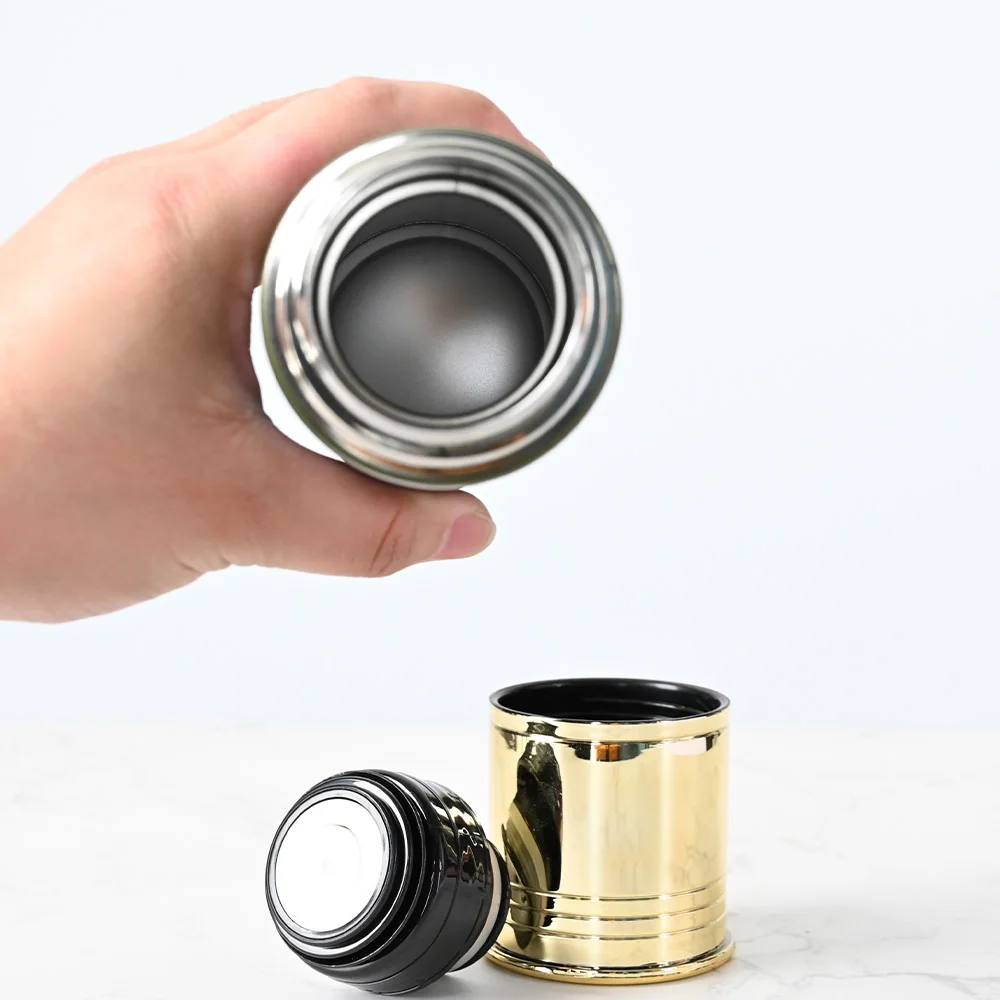 Custom logo 350ml 500ml 750ml 1000ml stainless steel skinny double wall bullet tumblers insulated stainless steel water bottle