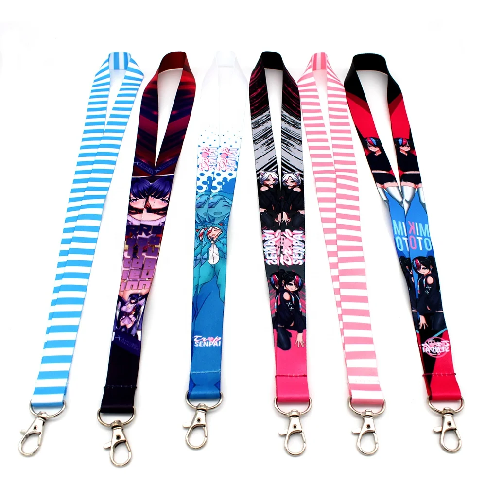 At Low Price Professional Production Retractable Cell Phone Strap RPET Lanyard Customized