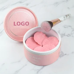 Hot Sale Blush Palette Private Label Korean Waterproof Long Lasting Blusher Makeup Face Rose Petals Blush