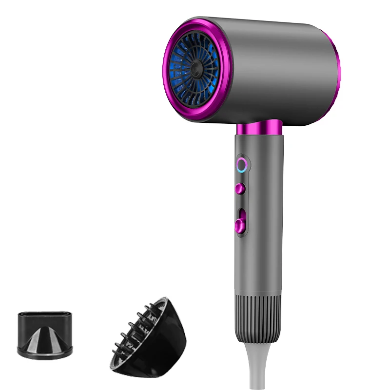 best seller 2400w High Speed DC Motor hair dryer hotel and home hair dryer with With Diffuser