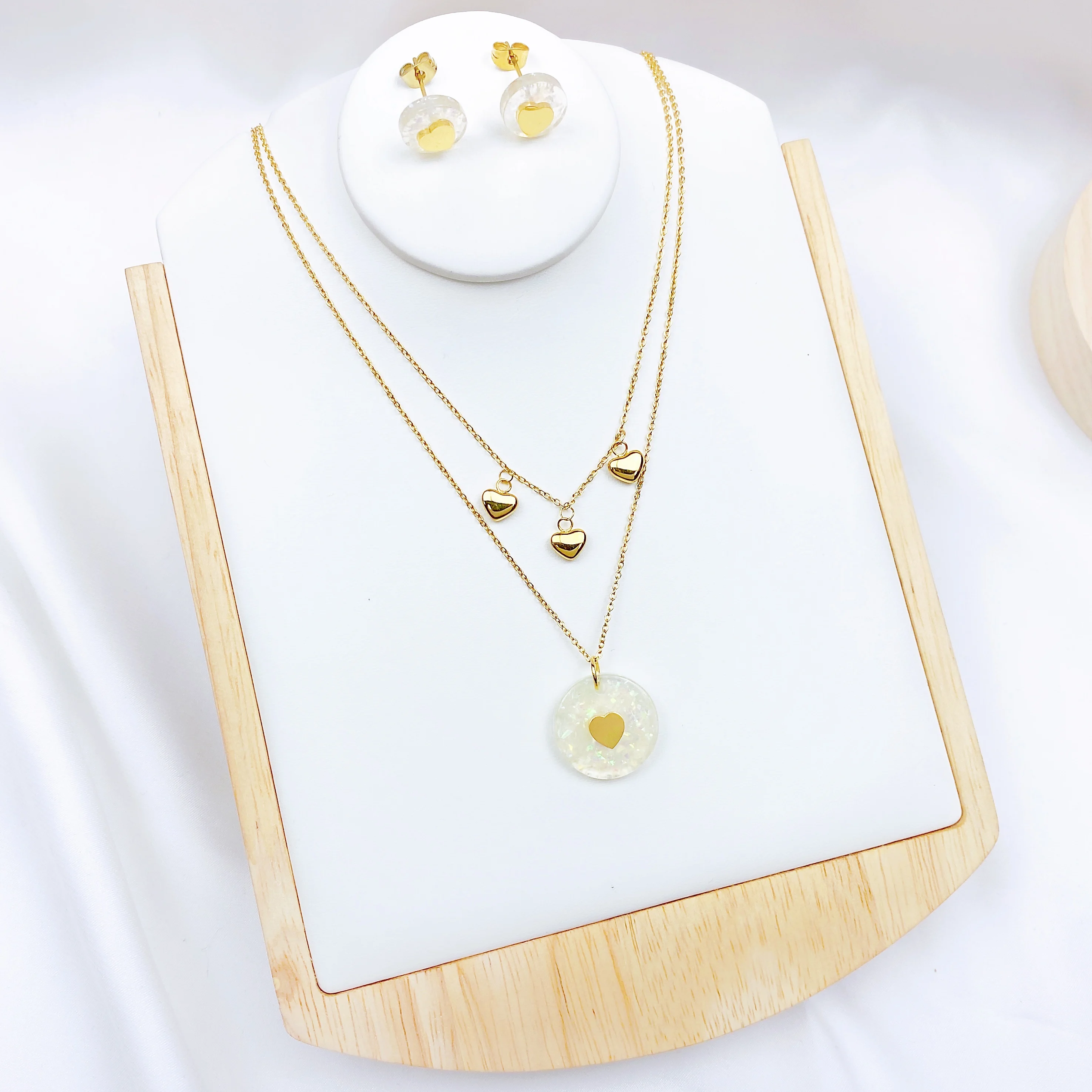 925 Sterling Silver 18k Gold Chains Iced Out Heart Pendant Hip Hop Jewelry Manufacturer Supplier