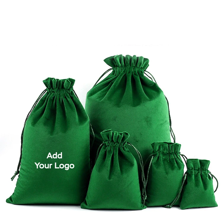 Custom logo silk screen print organic cotton muslin double  canvas handbag shopping drawstring pouch dust bag for shoe