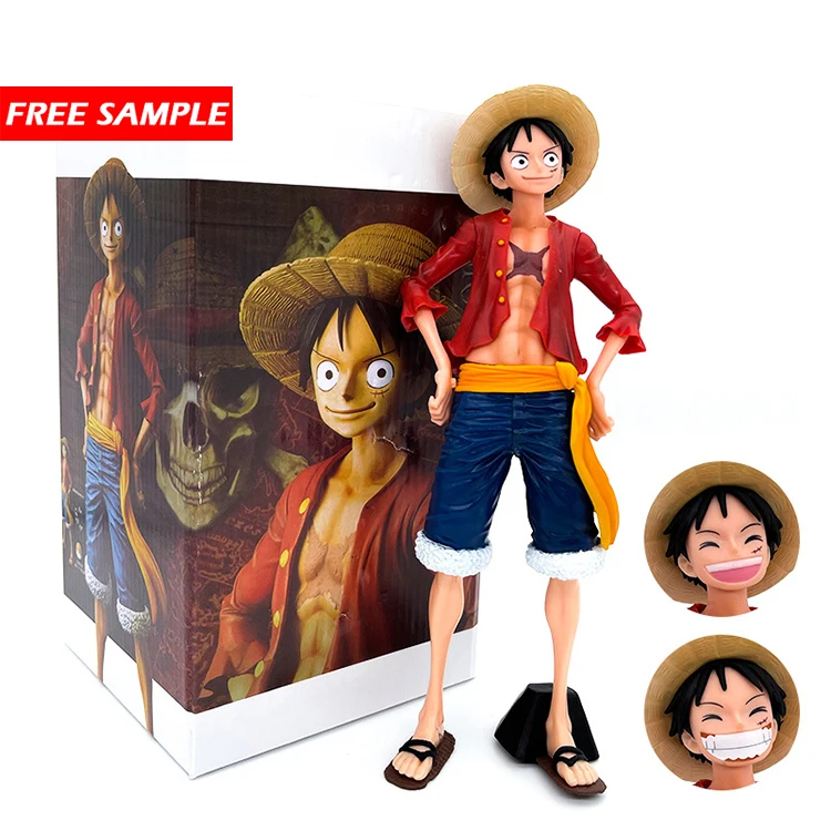 Hot Sale Products 26.5cm d Luffy PVC Action Figures Luffy Cartoon Character Model Anime Figure Toys  Anime Resin Model Toy