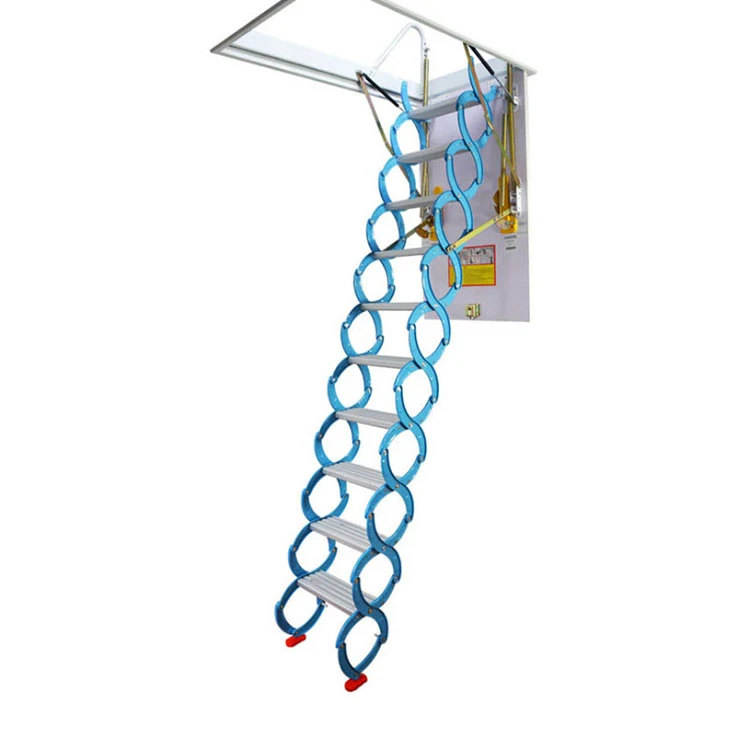 Выдвижной Телескопический потолок в стиле лофт для тяжелых условий эксплуатации от китайского производителя чердачных лестниц