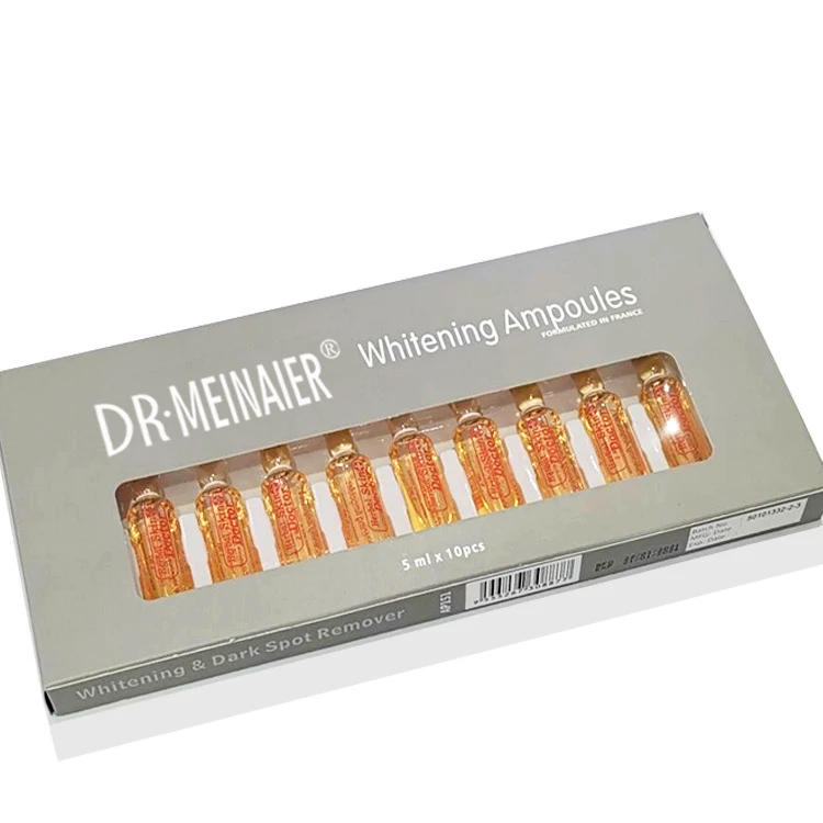 private label acne removal face skin care set collagen ampoules whitening hyaluronic acid serum ampoule