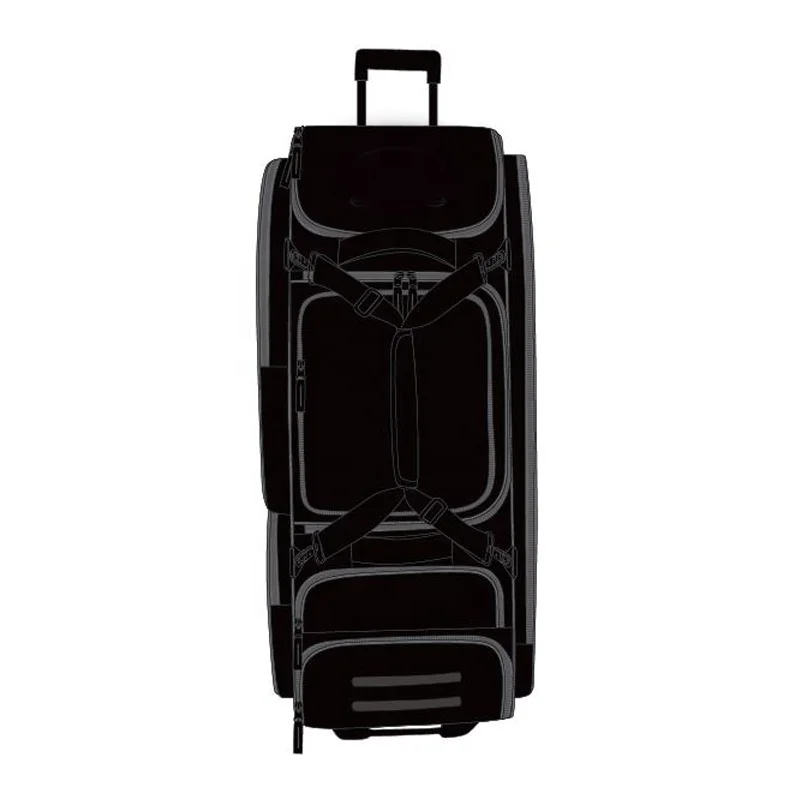 
Custom Sample Business Large Wheels Luggage Mens Big Backpack Storage Organizer Trolley Travel Duffle Luggage Bag 
