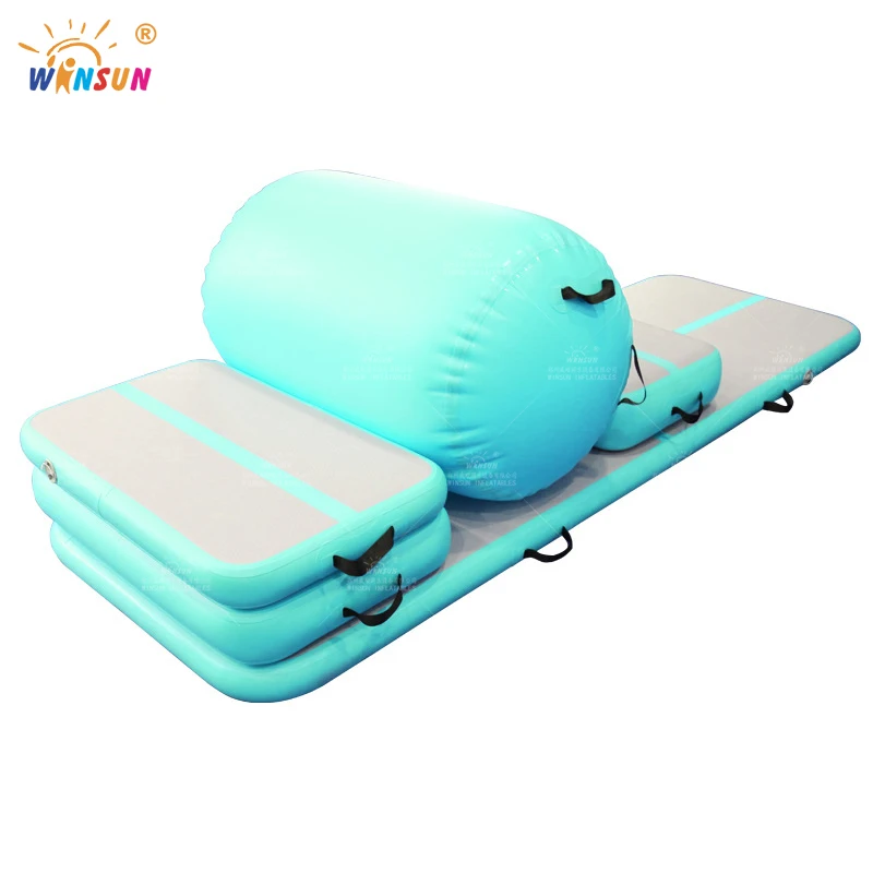 New Design Airtrack Mat 3m/4m/5m Inflatable Gymnastics Tumbling Air Track Mat for Fitness Yoga Taekwondo
