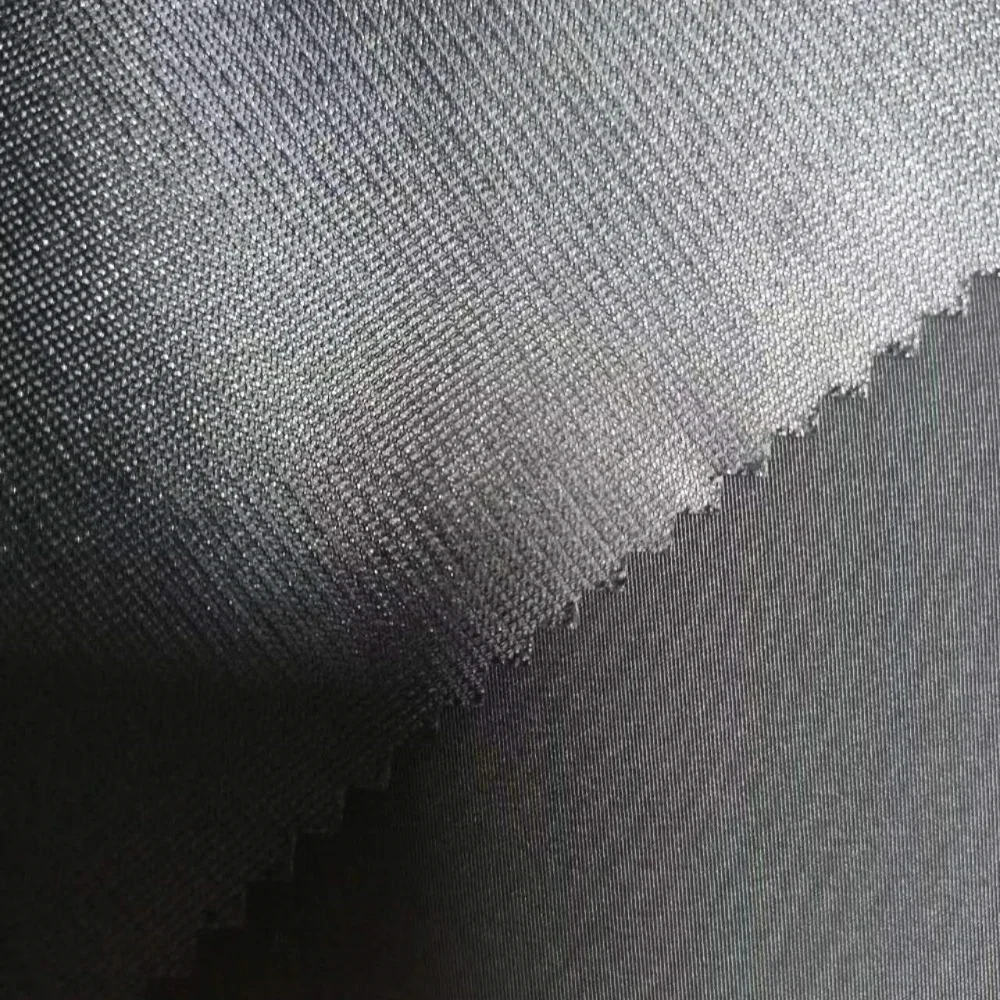 100% Polyester Matte Micro Fiber Bonding Fabric with Waterproof TPU Knitted Jersey Style