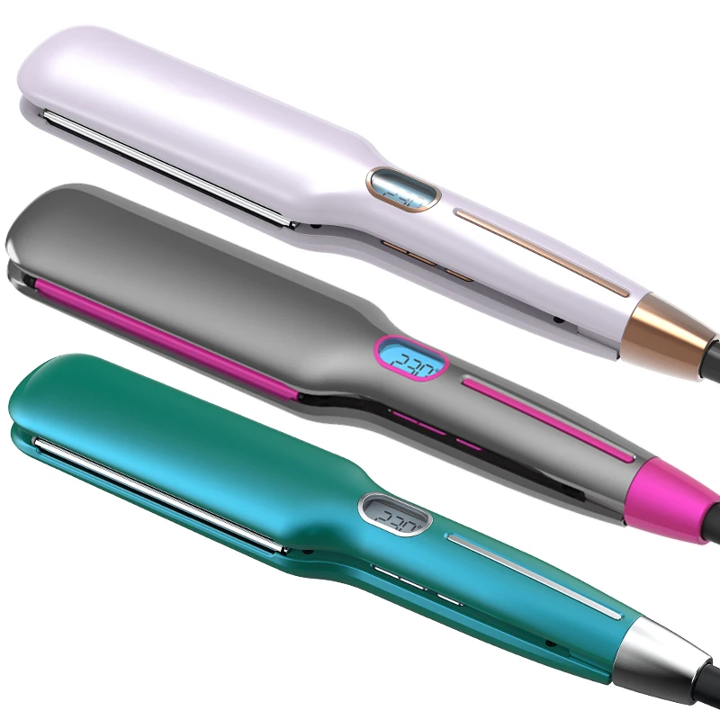 Professional Plancha de pelo Tourmaline Infrared Hair Straightener Flat Irons Ionic Ceramic custom hair straightener