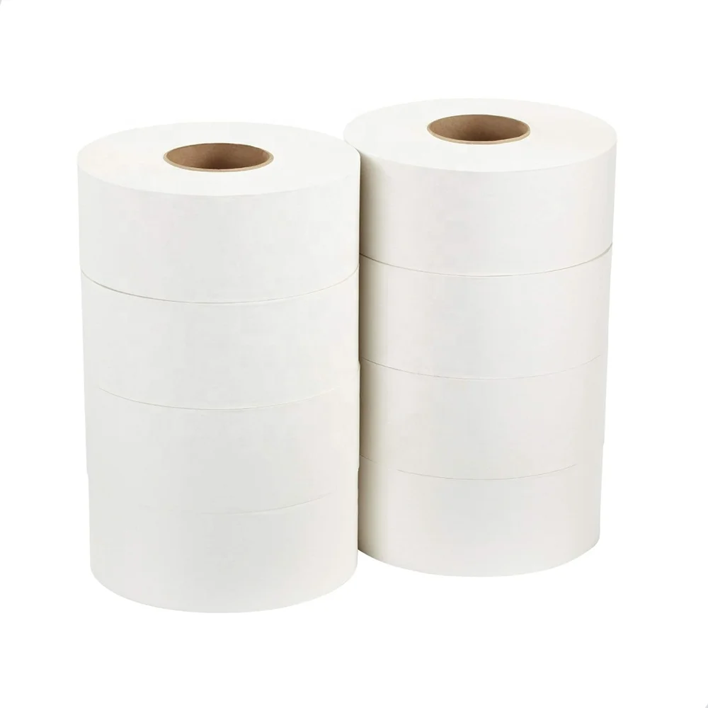 Organic Eco Friendly Jumbo Tissue Paper Roll 1ply 2ply Big Toilet Roll Tissue