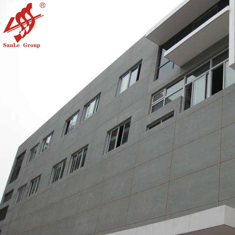 6, 8, 9, 10, 12, 15, 18, 20 mm thickness 1.2-1.6g/cm3 Density fireproof fiber cement board