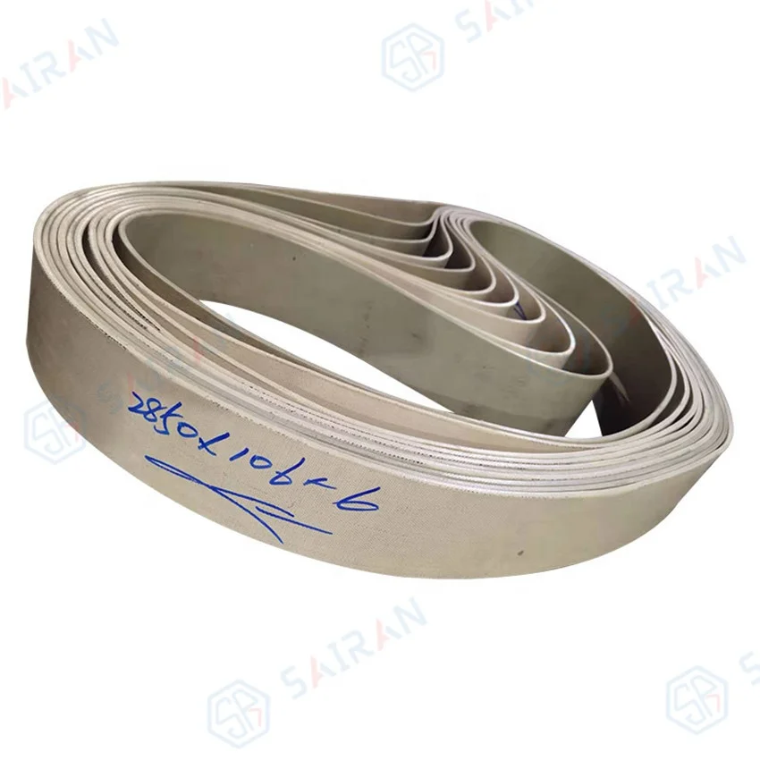 Hot sale long life conveyor belt canvas belt on paper tube pipe machine
